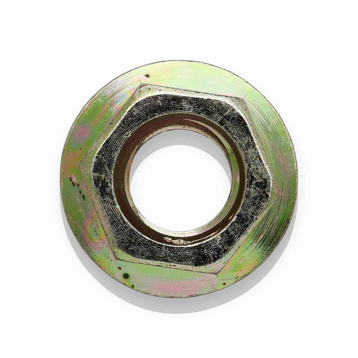 Flange Hex Nuts Class 8 JIS 1190 Coarse Pitch – Zinc Yellow